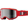 Мотокрос очила FLY RACING Zone Red/Charcoal - Silver/Smoke Lens