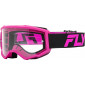 Мотокрос очила FLY RACING Focus 24 Black/Pink - Clear Lens thumb