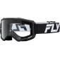 Мотокрос очила FLY RACING Focus 24 White/Black - Clear Lens thumb