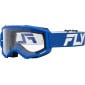Мотокрос очила FLY RACING Focus 24 Blue/White - Clear Lens thumb