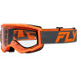 Мотокрос очила FLY RACING Focus 24 Charcoal/Orange - Clear Lens thumb
