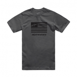 Тениска ALPINESTARS TEE CSF FLAG CHAR/BLK