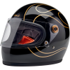 Каска BILTWELL GRINGO S BLACK FLAME