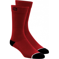 Вело / MTB чорапи 100% SOLID RED Вело / MTB чорапи 100% SOLID RED