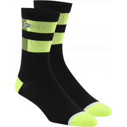 Вело / MTB чорапи 100% FLOW YELLOW Вело / MTB чорапи 100% FLOW YELLOW