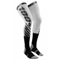 Mотокрос/вело чорапи 100% REV KNEE BRACE BLACK/WHITE