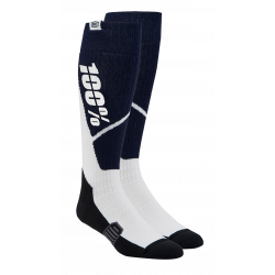 Mотокрос/вело чорапи 100% TORQUE COMFORT BLACK WHITE Mотокрос/вело чорапи 100% TORQUE COMFORT BLACK WHITE