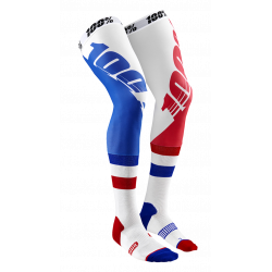 Mотокрос/вело чорапи 100% REV KNEE BRACE BLUE/RED Mотокрос/вело чорапи 100% REV KNEE BRACE BLUE/RED