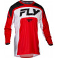 Мотокрос блуза FLY RACING Lite- Red/White/Black thumb