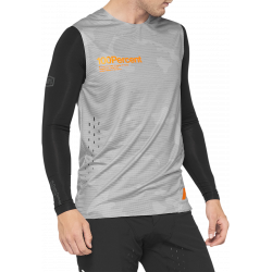 Вело джърси 100% R-CORE CONCEPT GRAY/BLACK
