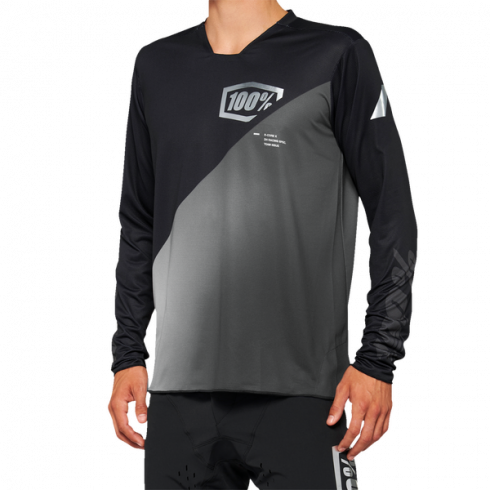 Вело джърси 100% R-CORE-X LONG SLEEVE Вело джърси 100% R-CORE-X LONG SLEEVE