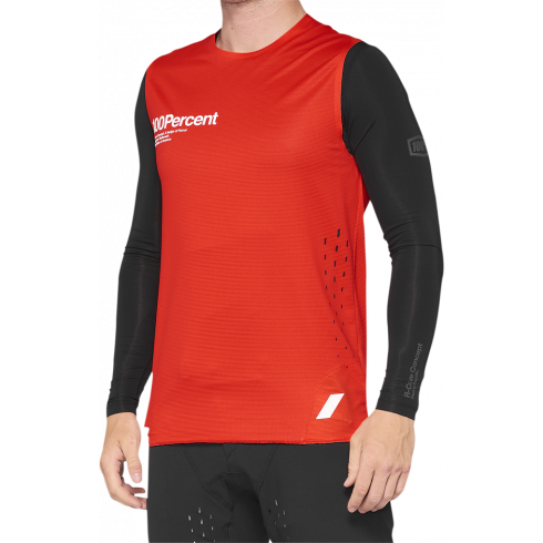 Вело джърси 100% R-CORE CONCEPT RED/BLACK Вело джърси 100% R-CORE CONCEPT RED/BLACK