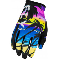Детски мотокрос ръкавици FLY RACING Lite Malibu- Pink/Blue/Sand