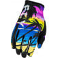 Детски мотокрос ръкавици FLY RACING Lite Malibu- Pink/Blue/Sand thumb