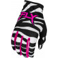 Детски мотокрос ръкавици FLY RACING Lite Uncaged- Black/White/Neon Pink thumb