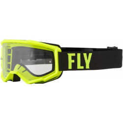 Детски мотокрос очила FLY RACING Focus Hi-Vis/Blk - Clear Детски мотокрос очила FLY RACING Focus Hi-Vis/Blk - Clear