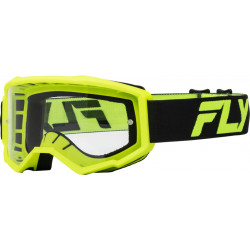 Детски мотокрос очила FLY RACING Focus Black/Hi-Vis - Clear Детски мотокрос очила FLY RACING Focus Black/Hi-Vis - Clear
