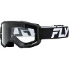 Детски мотокрос очила FLY RACING Focus White/Black - Clear 