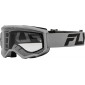 Детски мотокрос очила FLY RACING Focus Silver/Charcoal - Clear thumb