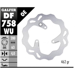 Заден спирачен диск Galfer WAVE FIXED 200x4mm DF758WU