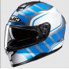 Каска HJC C70N HOLT WHITE/BLUE