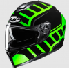 Каска HJC C70N HOLT BLACK/GREEN