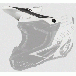 Козирка за каска O'NEAL 5SRS POLYACRYLITE HELMET TRACE BLACK/WHITE