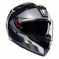 КАСКА AGV K3 SHADE GREY/YELLOW FLUO thumb
