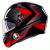 КАСКА AGV K3 STRIGA BLACK/GREY/RED thumb