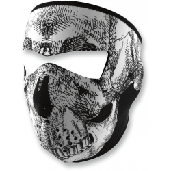 Маска за лице ZAN HEADGEAR SKULL Neoprene Full-Face