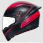 Каска за мотор AGV K1S ECE 22-06 WARMUP BLACK/PINK thumb