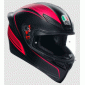 Каска за мотор AGV K1S ECE 22-06 WARMUP BLACK/PINK thumb