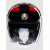Каска за скутер AGV IRIDES VALENZA MATT GREY/BLACK/RED thumb