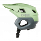Вело каска O'NEAL TRAPPER SOLID GREEN/GRAY thumb