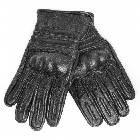 Кожени ръкавици BLACK BIKE CAFE PERFORATED Кожени ръкавици BLACK BIKE CAFE PERFORATED