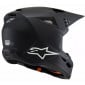 Детска мотокрос каска ALPINESTARS SM3 SOLID BLACK thumb