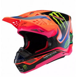 Мотокрос каска ALPINESTARS SM10 Deegan OR/PU/PK