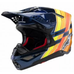 Мотокрос каска ALPINESTARS SM10 TLD25 BL/OR/YL