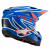 Детска мотокрос каска ALPINESTARS SM3 WURX BLUE/RED/WT/BK thumb