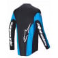 Мотокрос джърси Alpinestars TECHSTAR DREEM BLACK/BLUE thumb