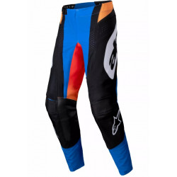 Мотокрос брич ALPINESTARS TECHSTAR MELT ORANGE/BLUE