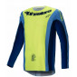 Мотокрос джърси Alpinestars TECHSTAR MELT YELLOW/BLUE thumb