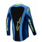 Мотокрос джърси Alpinestars TECHSTAR MELT YELLOW/BLUE thumb