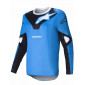 Мотокрос джърси Alpinestars RACER VEIL BLUE/BLACK thumb