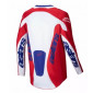 Мотокрос джърси Alpinestars RACER VEIL RED/WHITE thumb