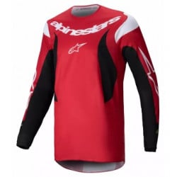 Мотокрос джърси Alpinestars FLUID HAUL RED/BLACK