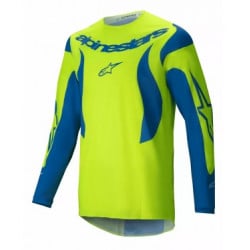 Мотокрос джърси Alpinestars FLUID HAUL YELLOW/BLUE