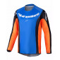 Детско мотокрос джърси ALPINESTARS YTH RACER MELT ORNAGE/BLUE thumb
