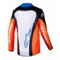 Детско мотокрос джърси ALPINESTARS YTH RACER MELT ORNAGE/BLUE thumb
