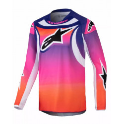 Детско мотокрос джърси ALPINESTARS YTH RACER WURX MULTI/WHITE